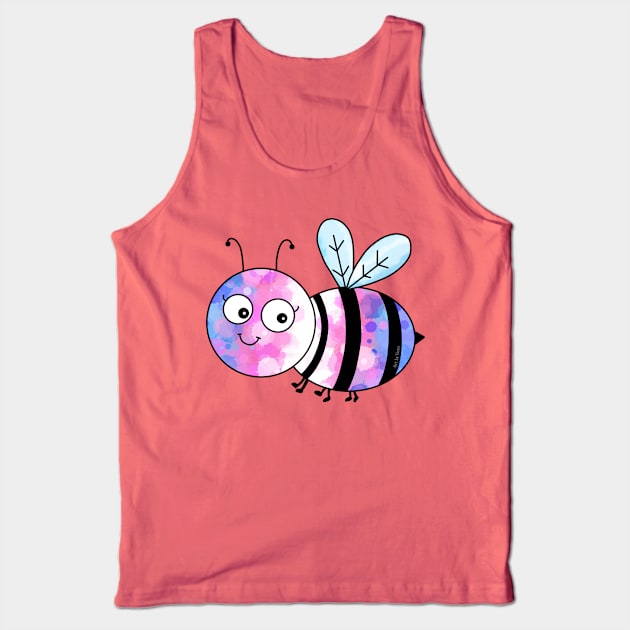 A little, trans bee Tank Top by Art by Veya